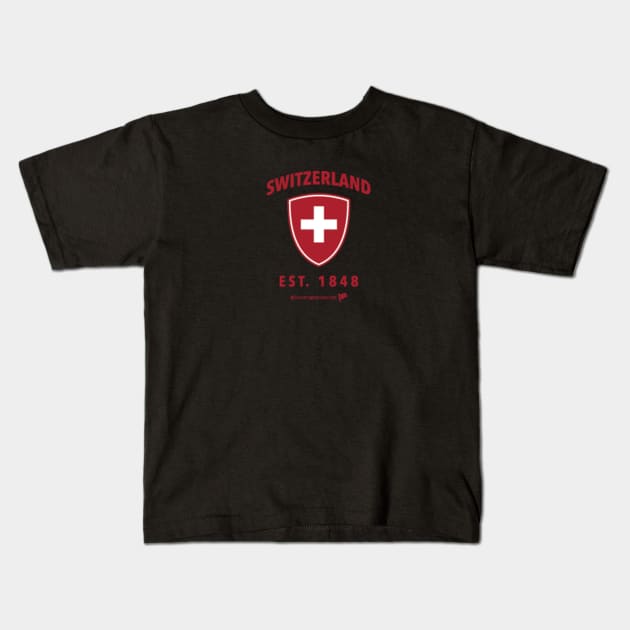 Switzerland Magnus Kids T-Shirt by trevorb74